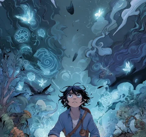 奇幻冒险题材作品《雾海航路》封面